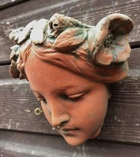 Art nouveau female faces - nouveau, 3