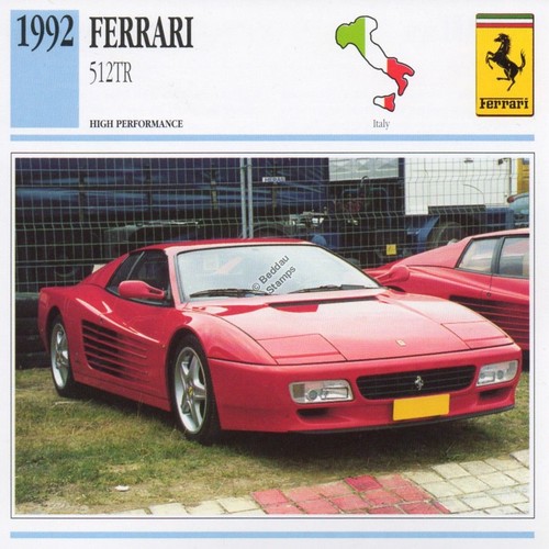 1992 ferrari 512 classic - tr,