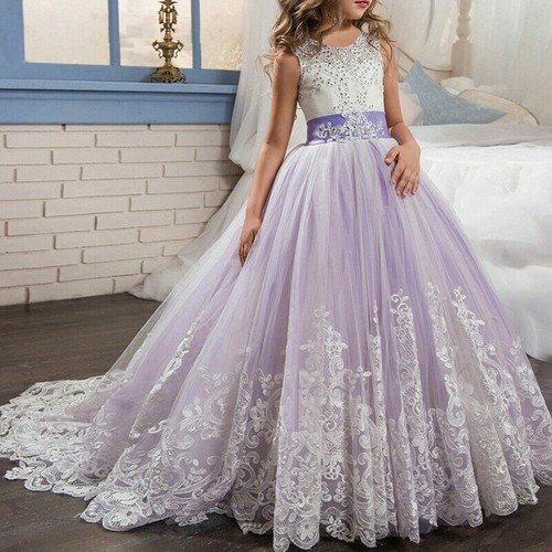 Kids princess long dresses - kids,