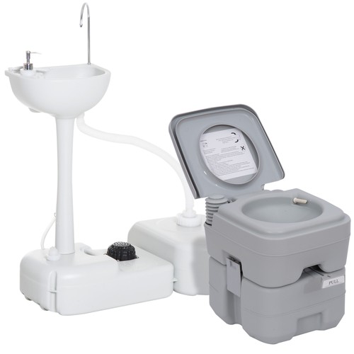 Outsunny portable toilet and - toilet,