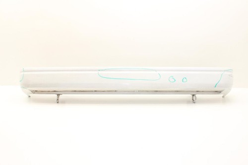 White rear bumper cover - rear,