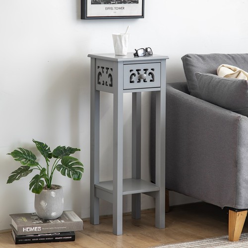 Tall telephone table bedside - tall, table,bedside