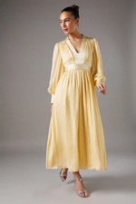 Coast Butter Maxi Dress Womens