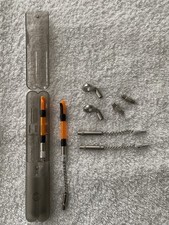 2 Korda Stow Heads Yellow | MK2 Carp Fishing Bobbins with storage case 