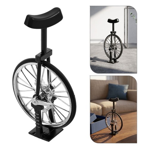 Mini unicycle ornament - mini, metal