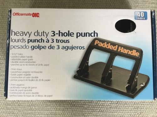 Hole punch heavy duty - 3,