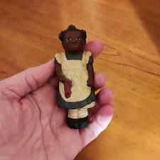 Black African Girl Figurine