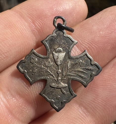 Vintage solid silver holy - solid,