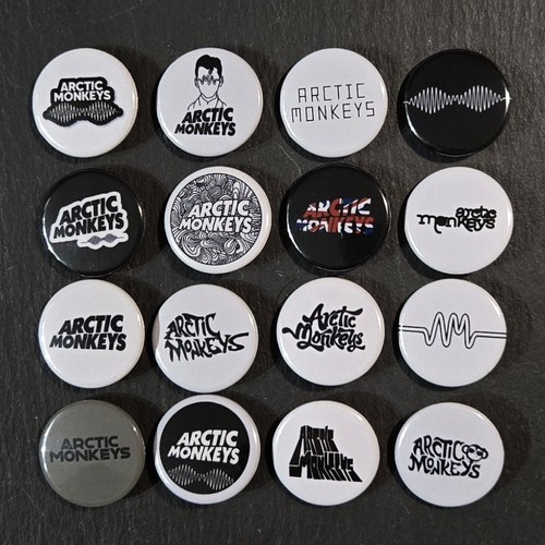 Arctic monkeys button badges - arctic,