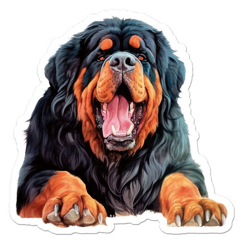 Tibetan mastiff dog - mastiff, dog,
