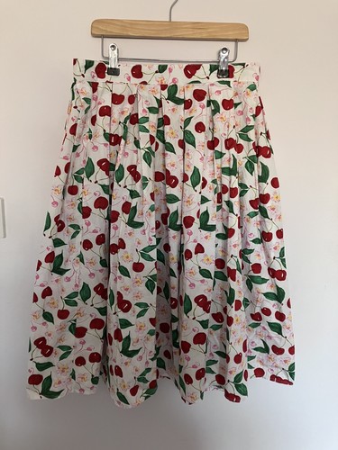 Hell bunny knee length pleated - bunny,