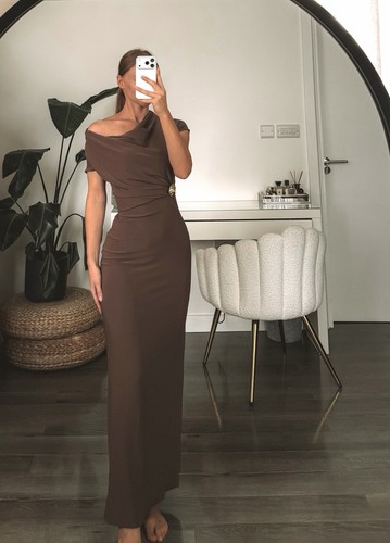 Zara long draped - long,
