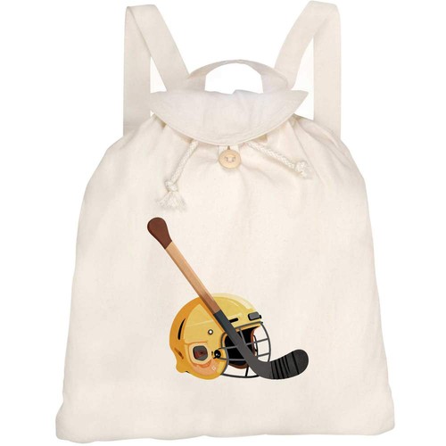 Hockey stick helmet canvas - stick, &