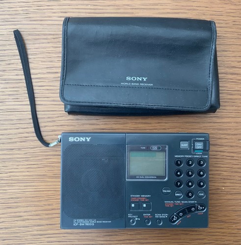 Sony icf sw7600g world band - world,