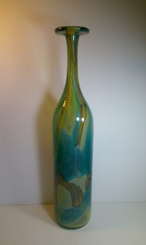 Vintage mdina glass tall - vintage,
