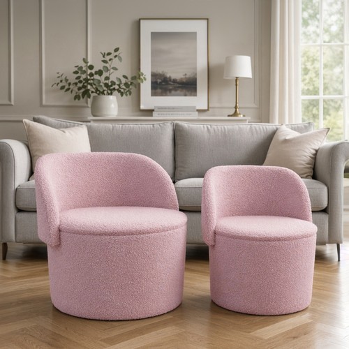 Ottoman storage seat - seat, round