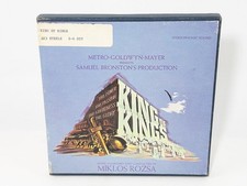MIKLOS ROZSA King of Kings Film Soundtrack 4-Track Reel to Reel 7 ½ IPS, VG+ GR8