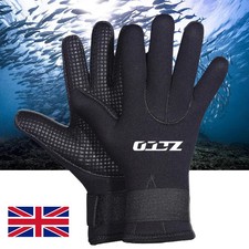5mm Neoprene Adult Wetsuit Gloves Winter Warm Swimming Diving Surf Gloves UK