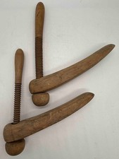 Antique pair wooden shoe - pair,