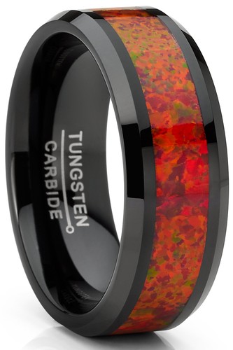 Men red fire crushed - men's,