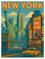 🗽New York Large Fridge