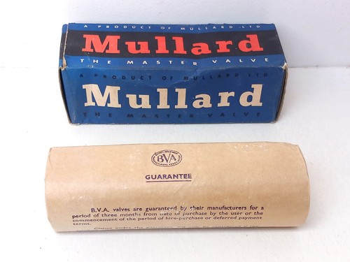 Pz30 mullard rectifier valve - mullard,