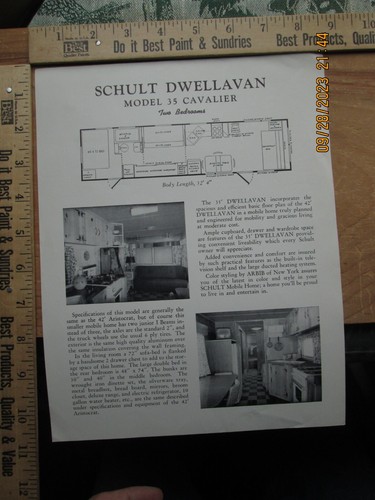 Schult dwellavan mobile home - schult,