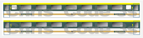 Adhesive vinyl coach decal - adhesive,