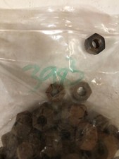 3983 NOS Reliant Regal Sidevalve Conrod Bolt Nut, Self Locking