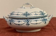 Vintage Keeling & Co Losol Ware Small Bowness Sauce Tureen 8" x 5" x 4.5" Tall