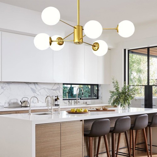 Sputnik chandelier light - sputnik,