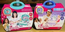 2x Barbie Playsets In Carry
