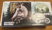 Youngrow Kids' Black Bike Seat Front of Normal, Child-Sized