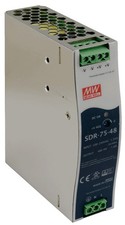 MEAN WELL SDR-75-48 75W 48V 1,6A Din Rail power supply DIN-RAIL