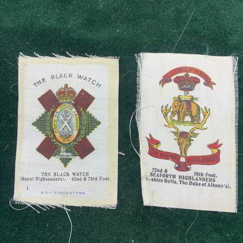 Silk cigarette cards scottish - silk,