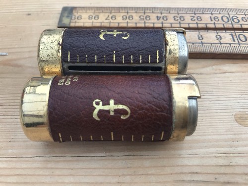 Two vintage coin holders - coin,
