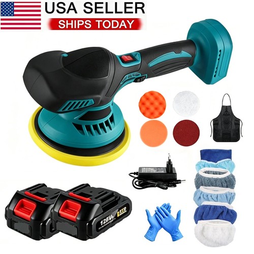 Dual action car polisher - action,