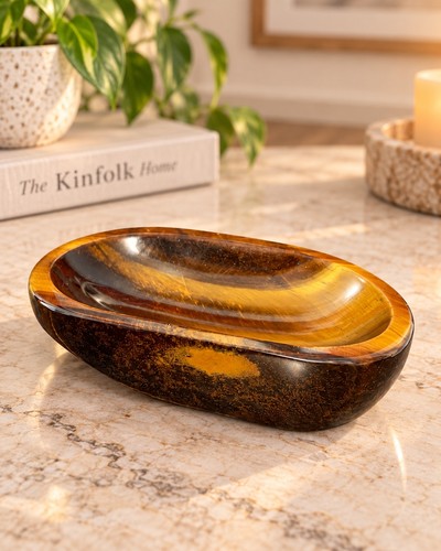 Vintage tiger eye stone - tiger’s,