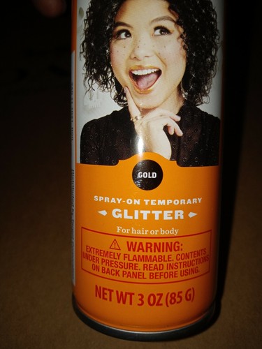 Temporary spray hair and - temporary, on