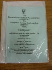 20/05/2007 Shropshire Sunday