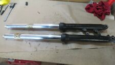 Suzuki GSX600 GSX750 Front Forks Set 41mm Tubes 85mm Caliper Centres Used