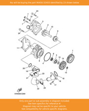 YAMAHA Hose Clamp Assy