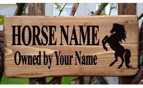 Personalised horse stable - personalised,