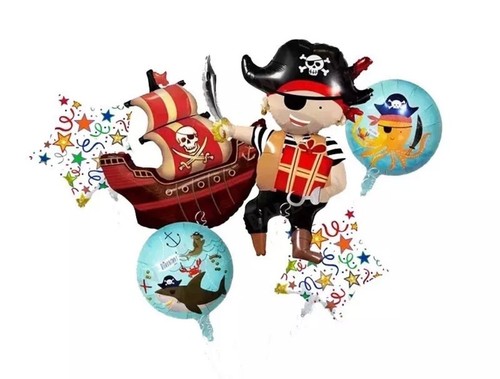 5pcs pirates captain - 5pcs,