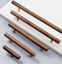 Walnut Wood Cabinet Handles