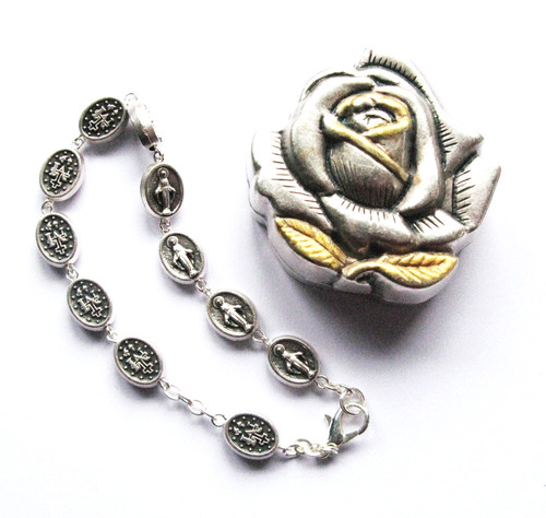 Handmade rosary bracelet and - handmade,