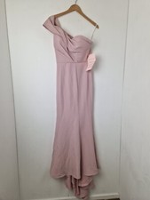 Jarlo Dusky Pink One Shoulder
