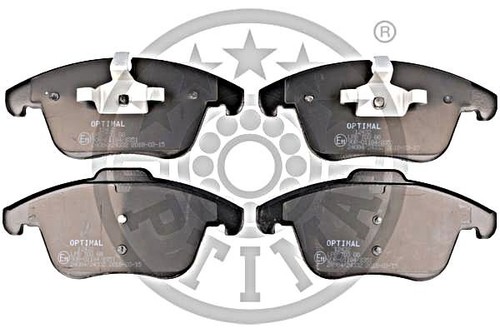 Front disc brake pad - disc, set