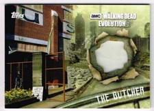 Topps ☆ WALKING DEAD - EVOLUTION WARDROBE/MEMORABILIA/RELIC CARD ☆ The Butcher