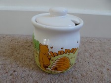 Vintage Ceramic Bear Honey Pot